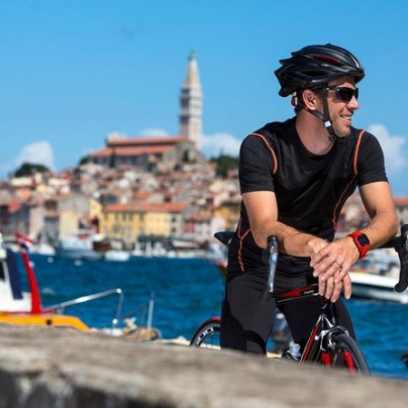 Rovinj private Radtour für elektrischen Antrieb