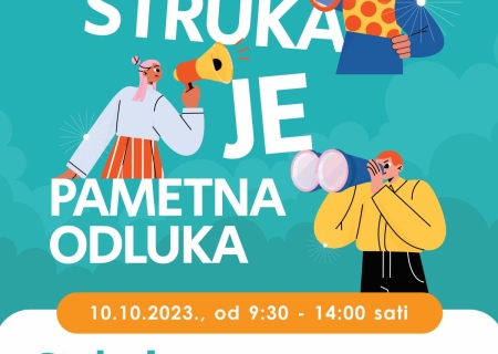 Specijalizirani sajam "Struka je pametna odluka" - Strukovna škola Đurđevac